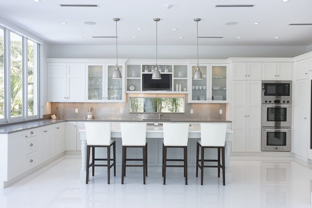 custom home kitchen design | uback construction | south florida